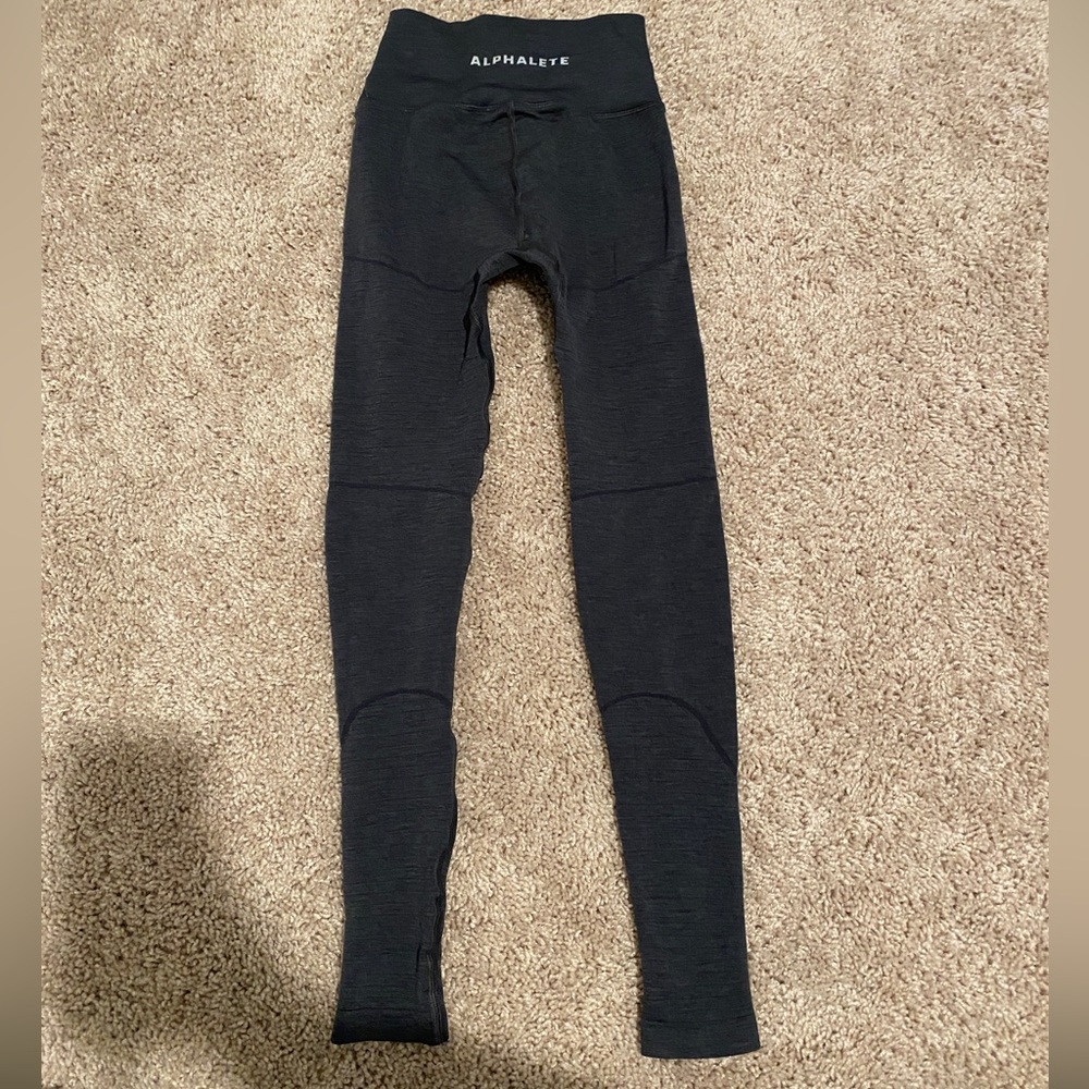 Alphalete Revival Legging - Galaxy Grey - XS
